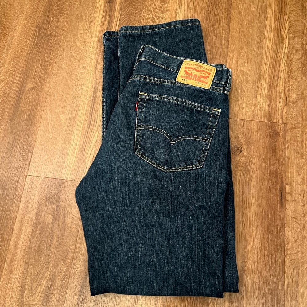 Levi’s 505 jeans. No defects, 36 waist x 36 length